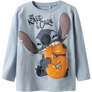 Name It Blouse - Stitch - NmmOlly - Kentucky Blue - Name It - 2 jaar (92) - Shirts
