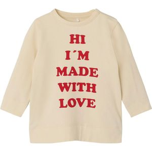 Name It Blouse - NbfLaba - White Swan m. Print - Name It - 62 - Shirts