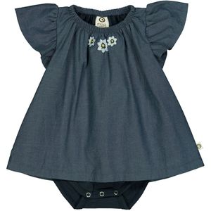 Müsli Body met Rok s/s - Daisy - Chambray - Müsli - 68 - Romper S/S