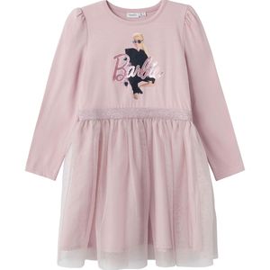 Name It Jurk - NmfJetinna Barbie - Violet Ice - Name It - 1½ jaar (86) - Jurk