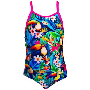 Funkita Zwempak - Gedrukt One Stuk - UV50+ - Birdie Wordie - Funkita - 3 jaar (98) - Badmode