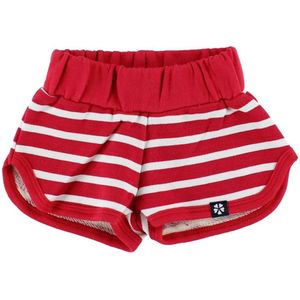 Papa Shorts - Rood/Wit Gestreept - Papfar - 62 - Shorts