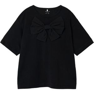 Name It T-Shirt - NkfNasja - Black - Name It - 6 jaar (116) - T-Shirts