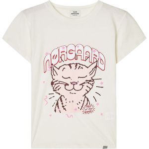 Mads Nørgaard T-Shirt - Tuvina Print - Vanilla Ice - Mads Nørgaard - 10 jaar (140) - T-Shirts