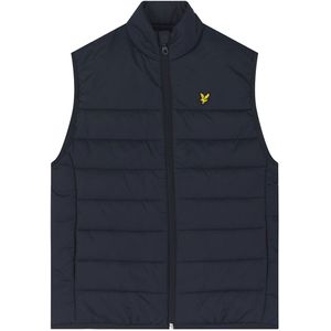 Lyle & Scott Gewatteerd Vest - Dark Navy - Lyle & Scott - 9-10 jaar (134-140) - Donsvest