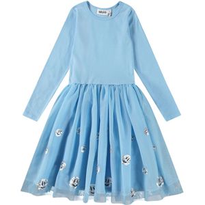 Molo Jurk m. Tyl/Pailletten - Cyrus - Dag Sky - Molo - 9-10 jaar (134-140) - Jurk