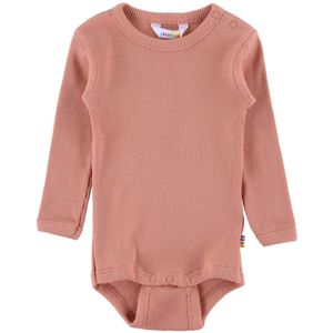 Joha Romper l/s - Rib - Zalm - Joha - 90 - Romper L/S