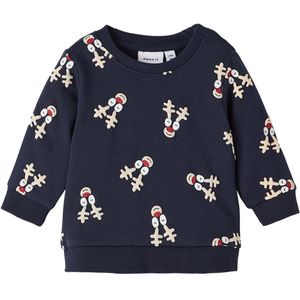Name It Sweatshirt - NbnRakerstmis - Dark Sapphire - Name It - 56 - Sweatshirt