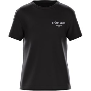 Björn Borg T-Shirt - Black Beauty - Björn Borg - 5-6 jaar (110-116) - T-Shirts
