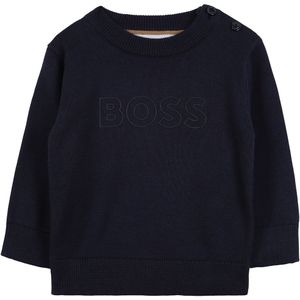 BOSS Blouse - Gebreid - Navy - BOSS - 9 mnd - Shirts