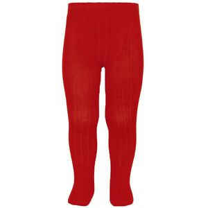 Condor Panty's - Rib - Rood - Condor - 6-12 mnd - Panty's