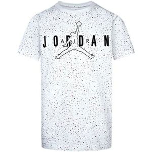 Jordan T-Shirt - Kleur Mix Aop - Wit m. Stippen - Jordan - 3-4 jaar (98-104) - T-Shirts