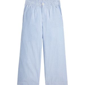 Polo Ralph Lauren Broek - Seersucker - Blauw/Wit Gestreept - Polo Ralph Lauren - 10 jaar (140) - Broeken - Katoen