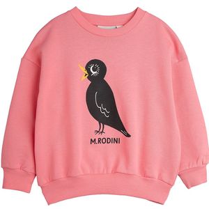 Mini Rodini Sweatshirt - Roze m. Merel - Mini Rodini - 4-5 jaar (104-110) - Sweatshirt