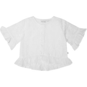 That's Mine Overhemd - Ibbi - Briljant White m. Pointelle - Thats Mine - 1 jaar (80) - Hemd S/S