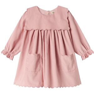 MarMar Jurk - Corduroy - Saai - Soft Berry - MarMar - 1 jaar (80) - Jurk