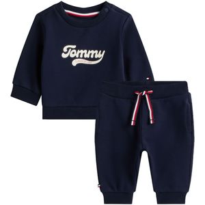 TOMMY HILFIGER - Set - Crème - Nachtblauw - Rood - 2-delig - Lange Mouw