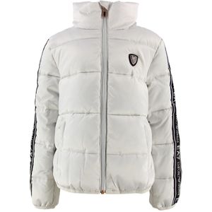 EA7 Gevoerde Jas - Nimbus Cloud m. Logostreep - EA7 - 8 jaar (128) - Donsjassen