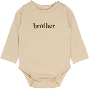 The New Siblings Romper l/s - TnsbBrother - Hummus - The New - 68 - Romper L/S