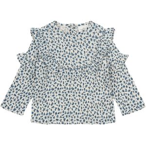 The New Siblings Top - TnstNikita - White Swan AOP - The New - 1 jaar (80) - Shirts