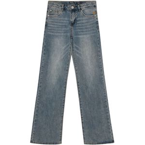 Indiaas Blue Jeans Jeans - Brede pasvorm - Beschadigd Light Deni - Indian Blue Jeans - 8 jaar (128) - Jeans