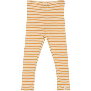 Petit Piao Leggings - Rib - Modaal - Zonnebloem/Off White - Petit Piao - 56 - Leggings
