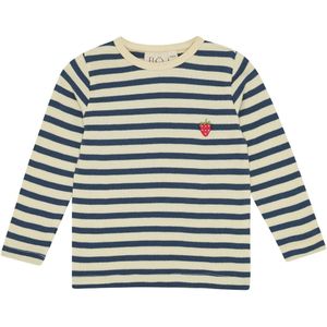 Flöss Blouse - Abby - Soft White/Orchid m. Strepen - Flöss - 2 jaar (92) - Shirts