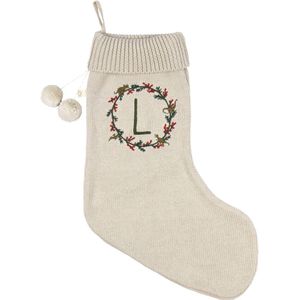 That's Mine Kerstsok - Gebreid - L - Calle - Peyote - Thats Mine - OneSize - Decoratie