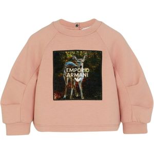 Emporio Armani Blouse - Mahogany Rose m. Print - Emporio Armani - 12 mnd - Shirts