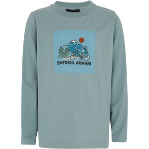 Emporio Armani Blouse - Lood m. Print - Emporio Armani - 8 jaar (128) - Shirts