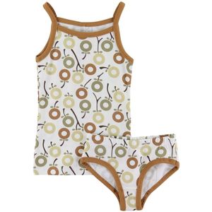 Katvig Ondergoed - Wit m. Appels - Katvig - 1 jaar (80) - Ondergoed