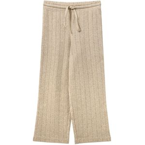 Sofie Schnoor Broek - LovaSK - Beige m. Pointelle - Sofie Schnoor - 3 jaar (98) - Broeken - Katoen