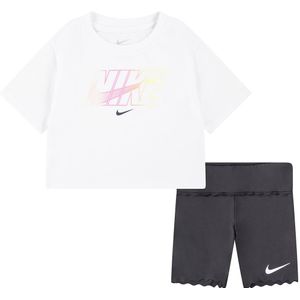 Nike Shorts Set - T-Shirt/Shorts - Dark Rook Grey - Nike - 4 jaar (104) - Shorts