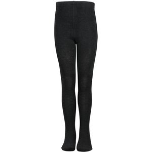 Melton Panty's - Bamboe - Zwart - Melton - 56/62 - Panty's