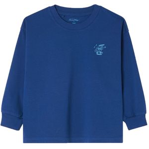 American Vintage Blouse - Vintage Royal Blue - American Vintage - 13 jaar (158) - Shirts