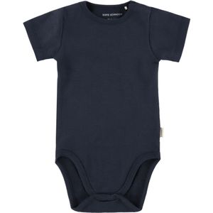 Sofie Schnoor Romper l/s - Rib - Aske - Dark Blue - Sofie Schnoor - 56 - Romper S/S