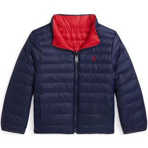 Polo Ralph Lauren Gevoerde Jas - Omkeerbaar - Navy/Rood - Polo Ralph Lauren - 6 jaar (116) - Donsjassen