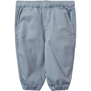 Sofie Schnoor Broek - Lamour - Blue Denim Streep - Sofie Schnoor - 68 - Broeken - Katoen