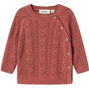Lil' Atelier Blouse - Gebreid - NbfKajsa - Verdord Rose - Lil Atelier - 56 - Shirts