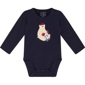 Hust and Claire Romper l/s - Billy - Navy - Hust and Claire - 56 - Romper L/S