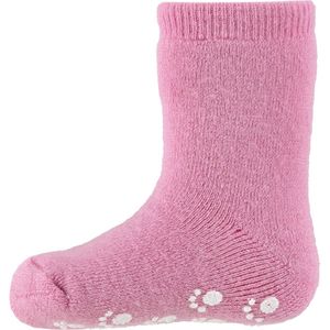 Joha - Wollsocken - Rosa - Met Anti-Rutsch Sohle