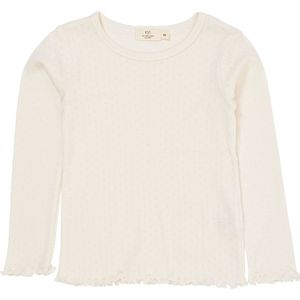 Copenhagen Colors Blouse - Pointelle - Cream - Copenhagen Colors - 8 jaar (128) - Shirts