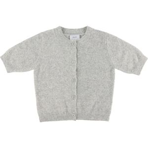 Grunt Cardigan - Gebreid - GrIsa - Grijs - Grunt - 10 jaar (140) - Cardigan