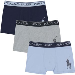 Polo Ralph Lauren Boxershorts - 3-pack - Kantoor Blue - Polo Ralph Lauren Acc - 11-13 år (146-158) - Boxershorts