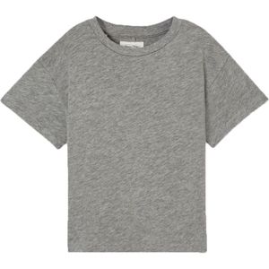 American Vintage T-Shirt - Heather Grey - American Vintage - 9 jaar (134) - T-Shirts