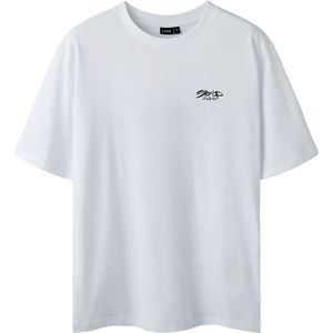 T-shirt - Loose Fit - Katoenen Jersey - Korte Mouwen