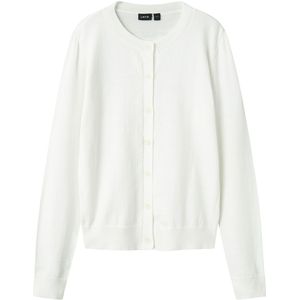 LMTD Cardigan - Gebreid - NlfDancy - Bright White - LMTD - 15-16 jaar (170-176) - Cardigan