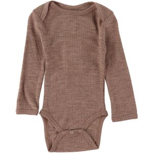 Smallstuff Romper l/s - Wol - Nature - Smallstuff - 56 - Romper L/S