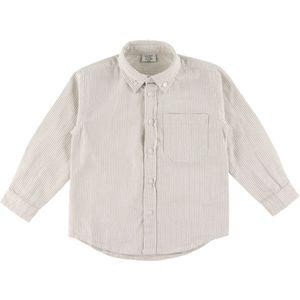 Hust and Claire Overhemd - Ruben - Beige/Off White - Hust and Claire - 1 jaar (80) - Overhemd