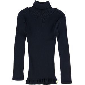 Minimalisma Blouse m. Kraag - Bui - Zijde/Katoen - Dark Blue - Minimalisma - 8-10 jaar (128-140) - Shirts